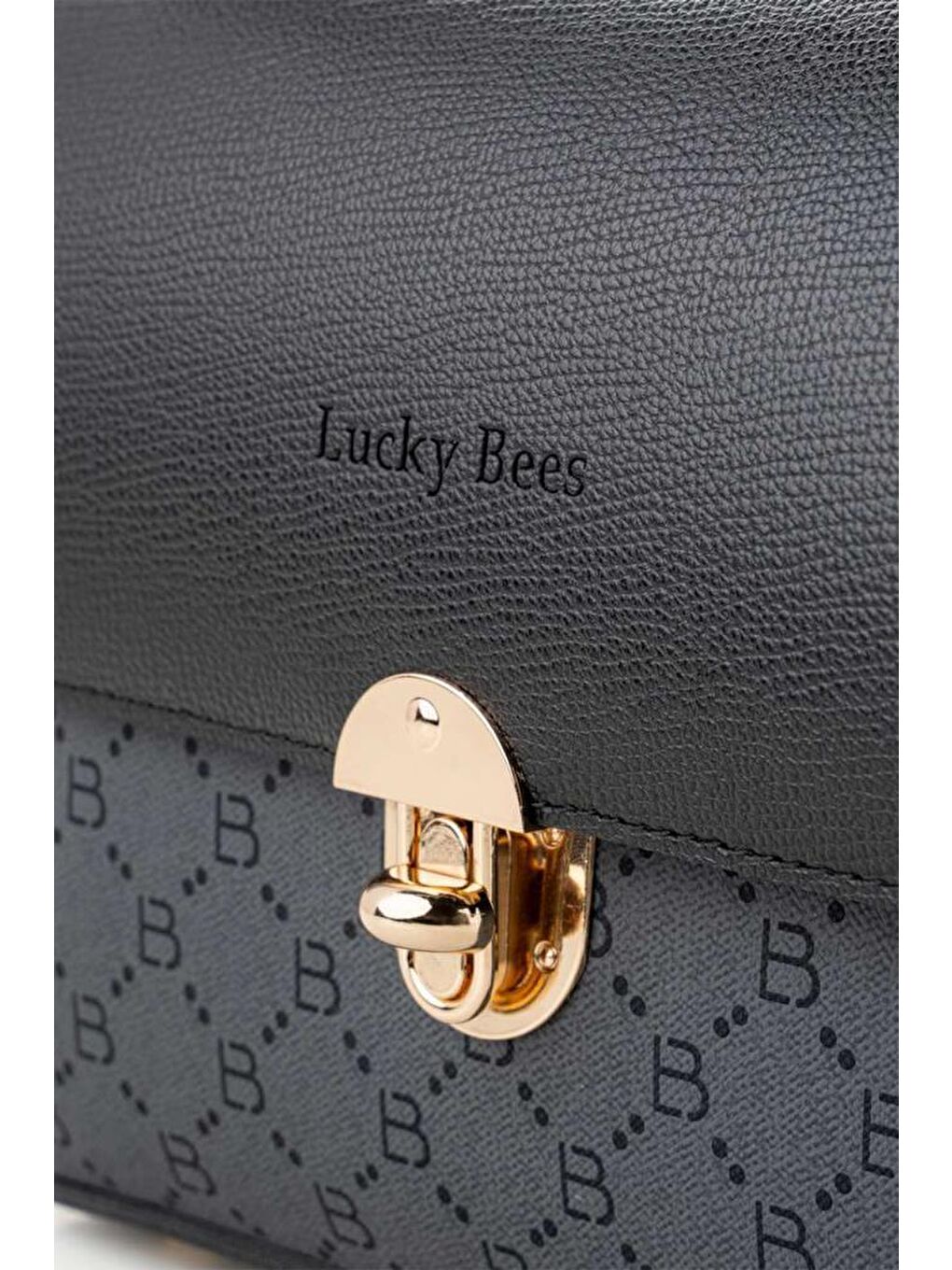 Siyah Kadın Çapraz Askılı El ve Omuz Çantası-5