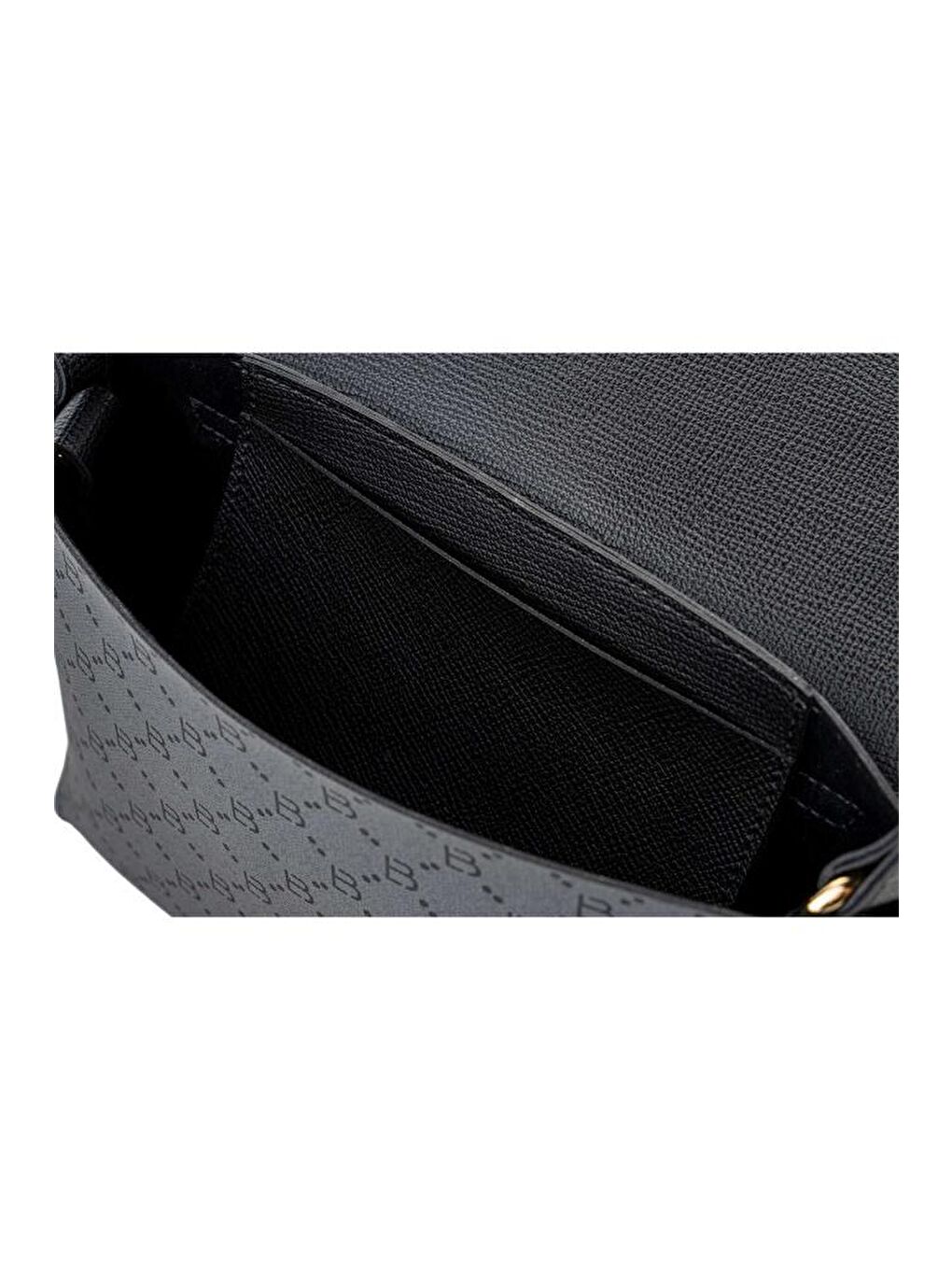 Siyah Kadın Çapraz Askılı El ve Omuz Çantası-6