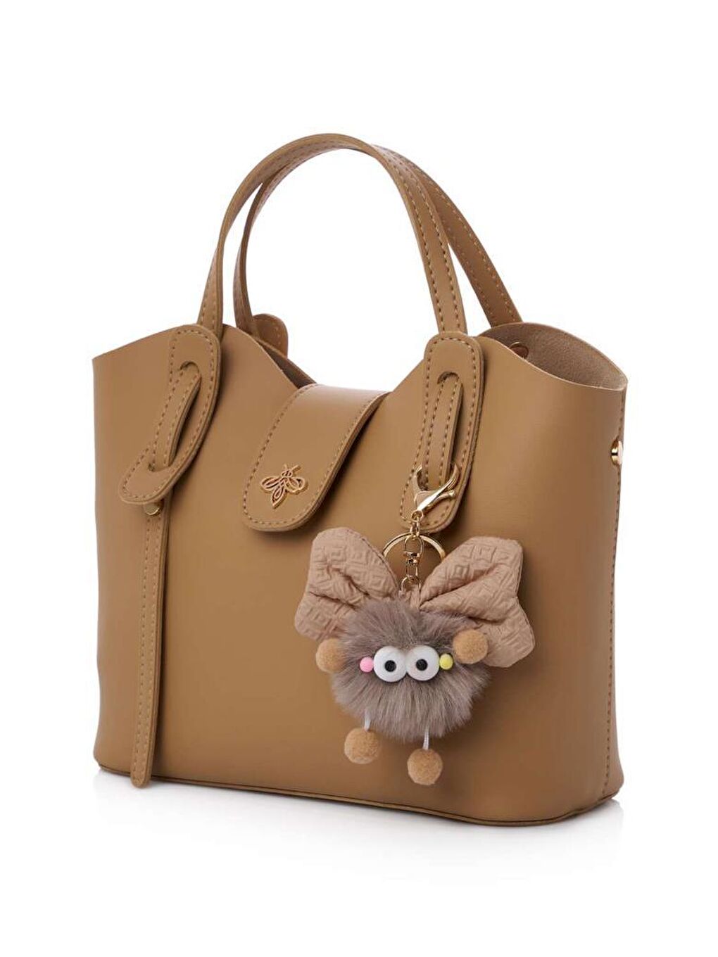 Gri Celeste Kadın El ve Omuz Çantası-1