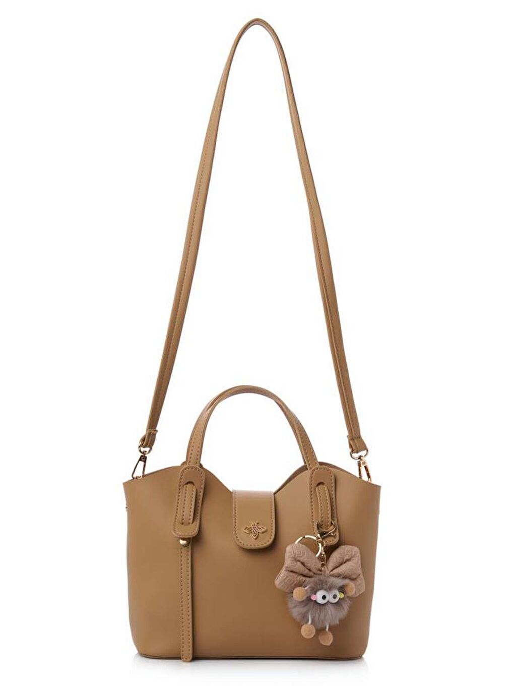 Gri Celeste Kadın El ve Omuz Çantası-4