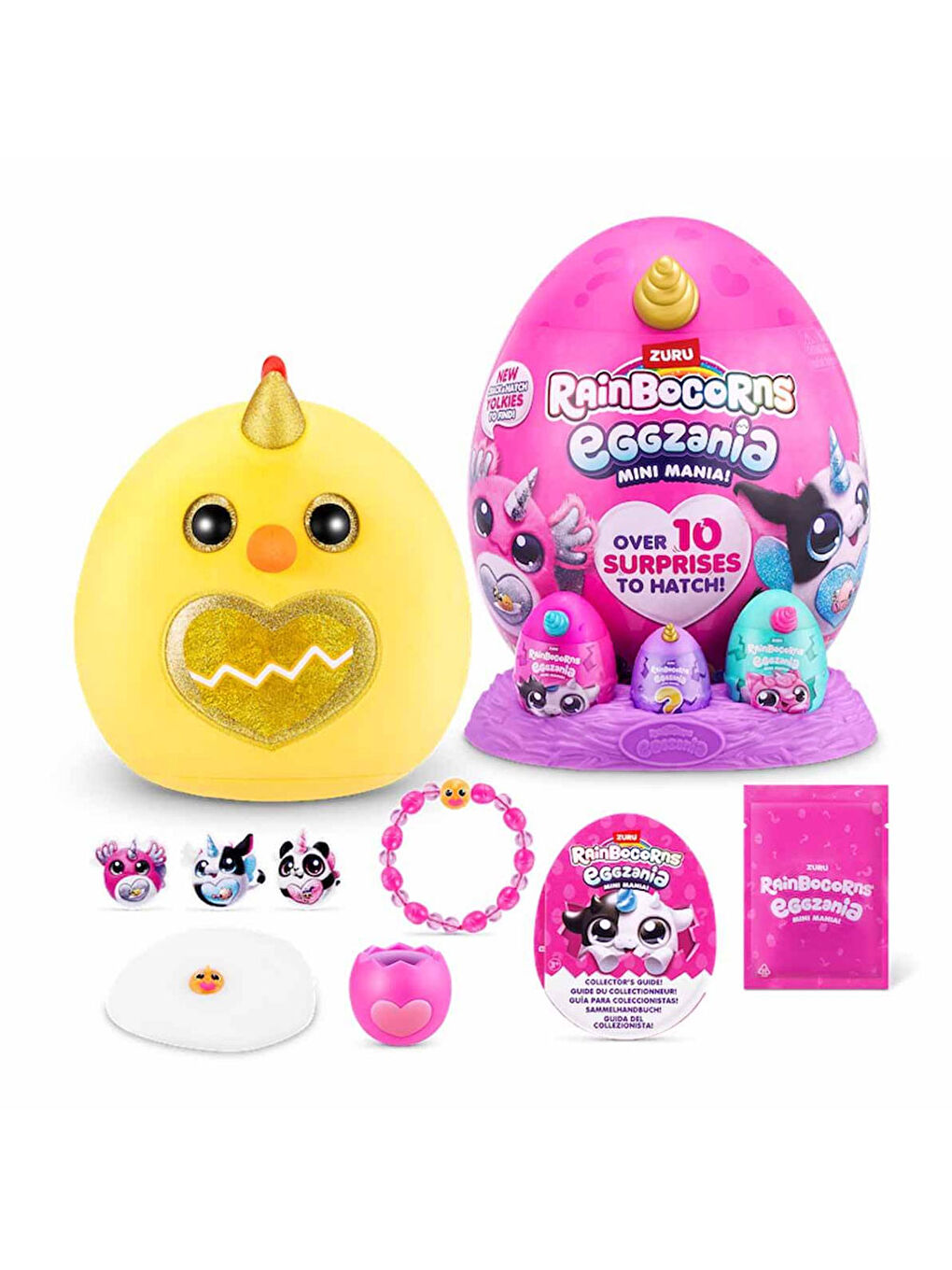 Rainbocorns Mini Eggzania Sürpriz Pelüş Sarı Boynuz 9296