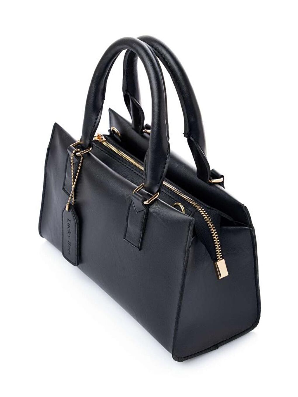Siyah Vivien Kadın El ve Omuz Çantası-4