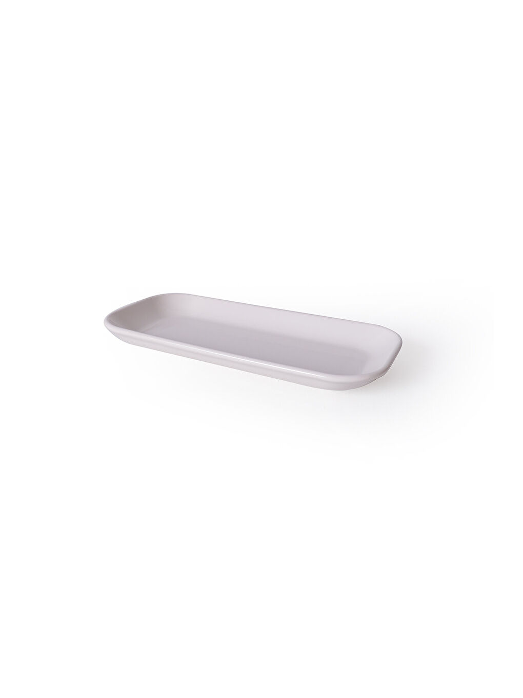 Beyaz Pergamon Kayık Tabak 26 Cm 2 Adet-5