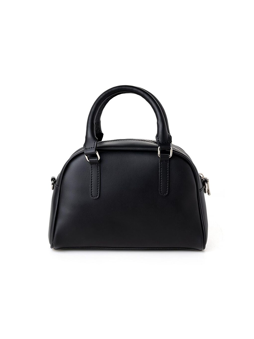 Siyah Kadın Çapraz Askılı El ve Omuz Çantası-3