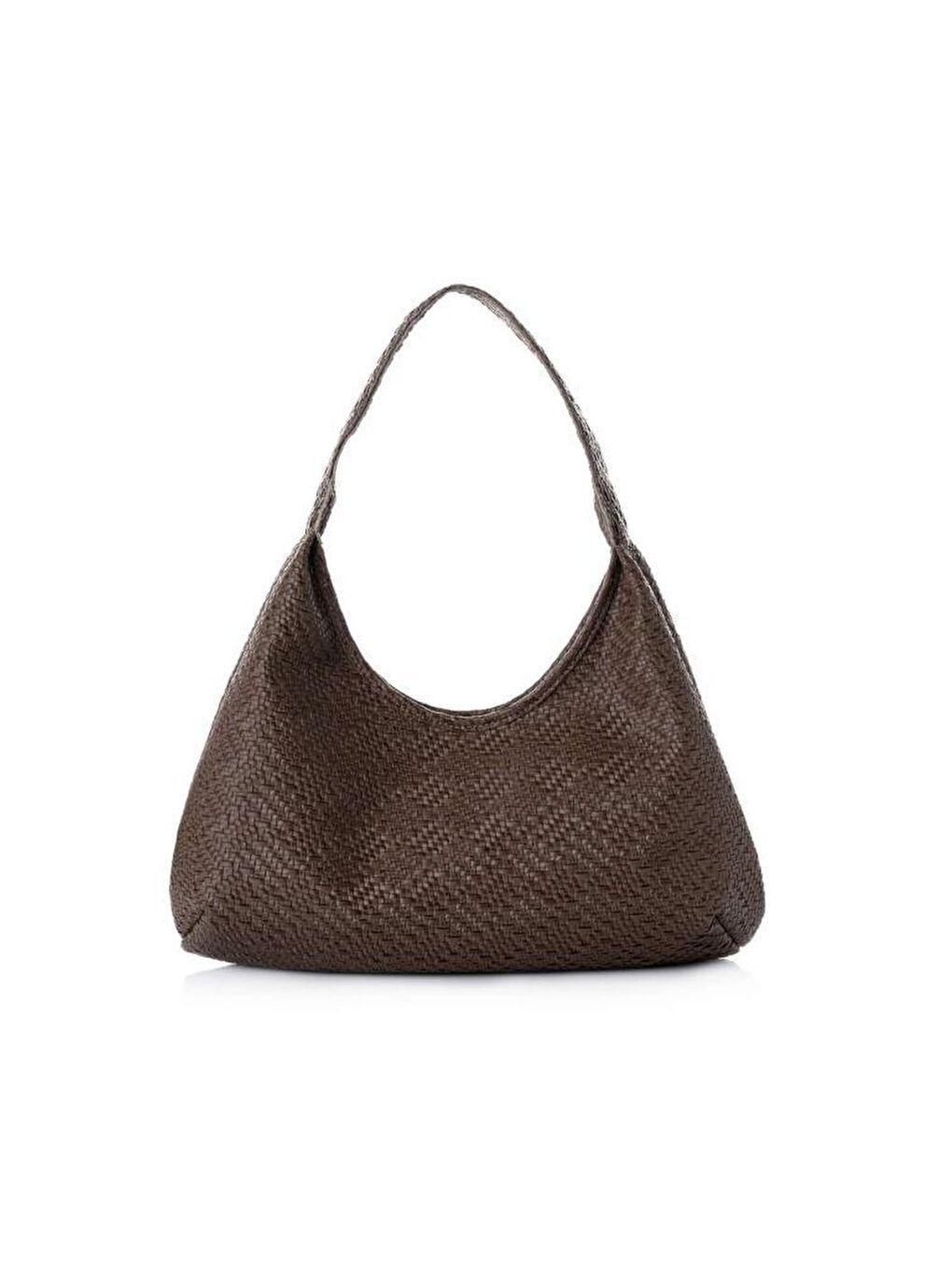 Kahverengi Desenli Kadın El ve Omuz Çantası