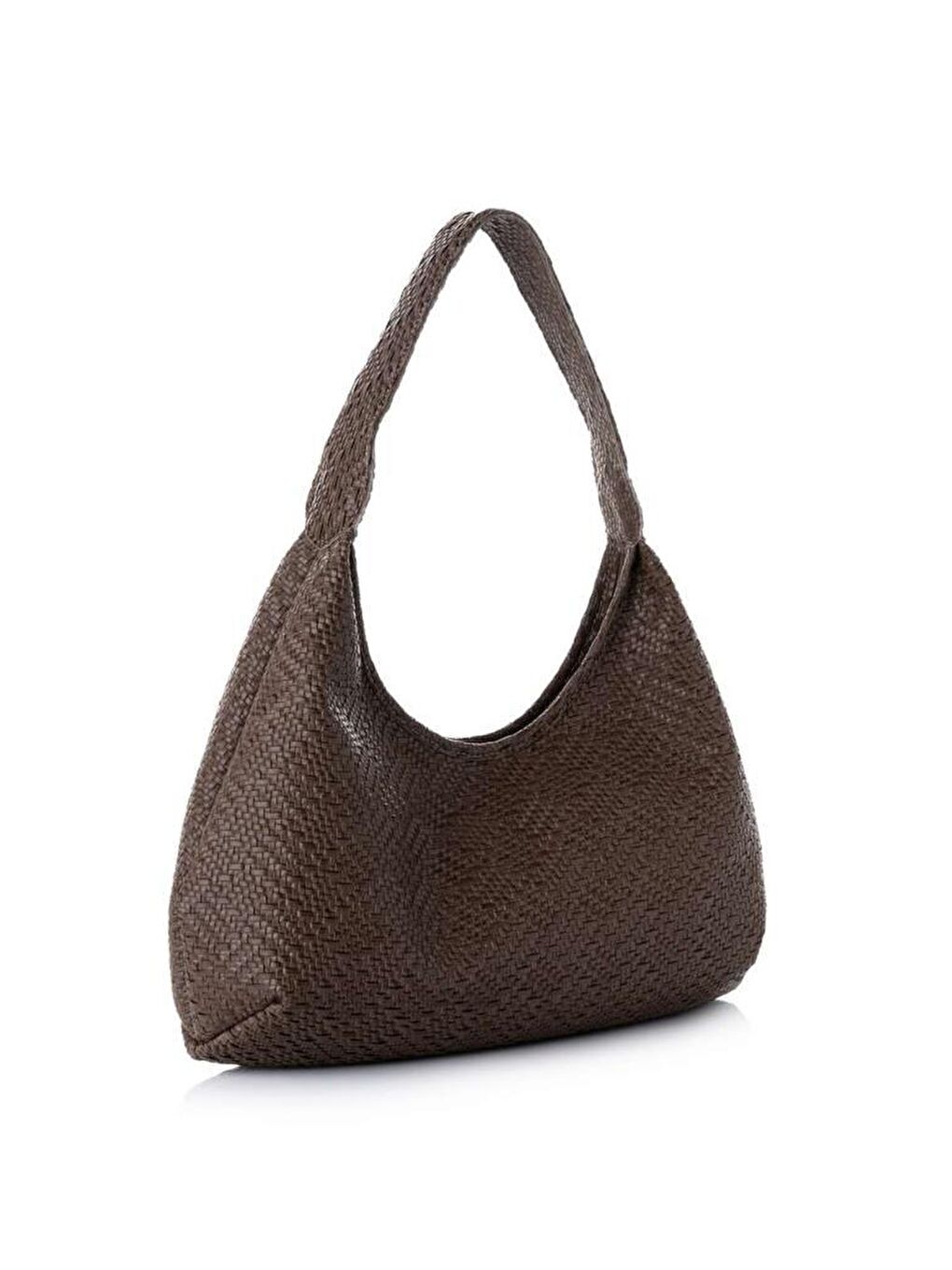 Kahverengi Desenli Kadın El ve Omuz Çantası-1