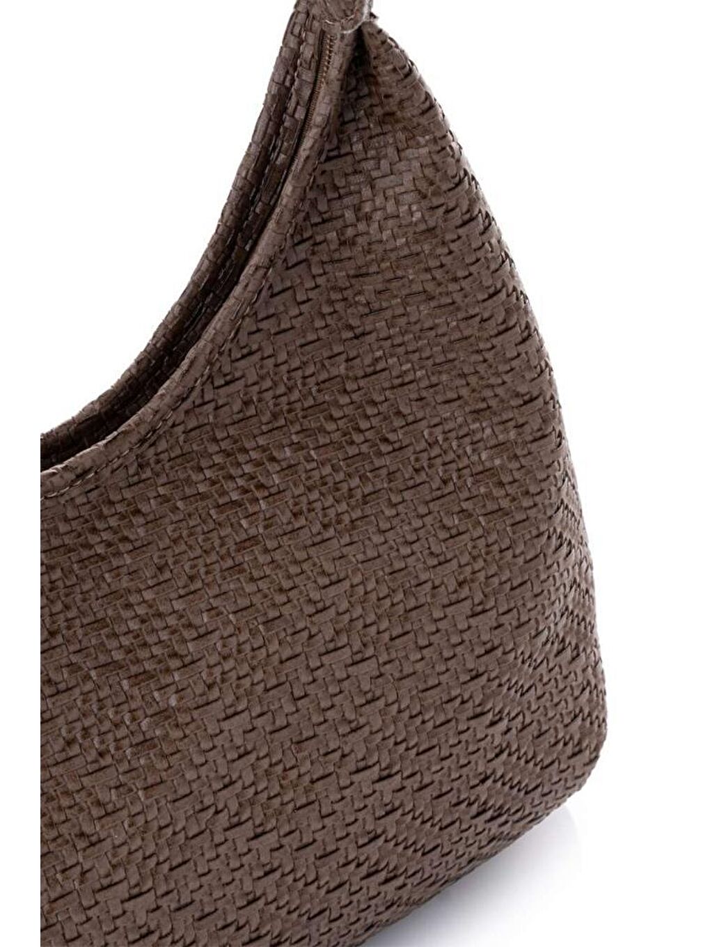 Kahverengi Desenli Kadın El ve Omuz Çantası-3