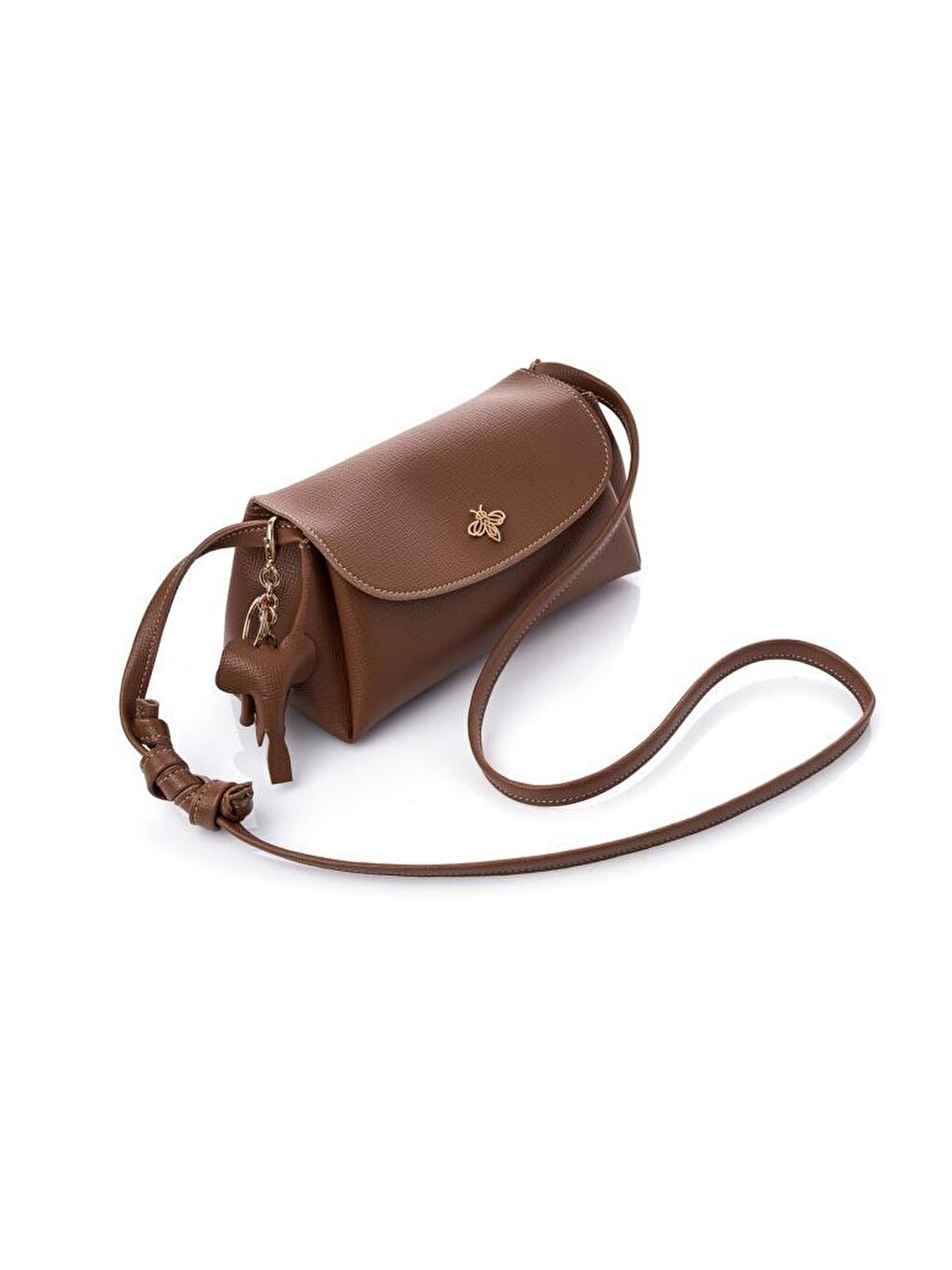 Kahverengi Ava Kadın El ve Omuz Çantası-5