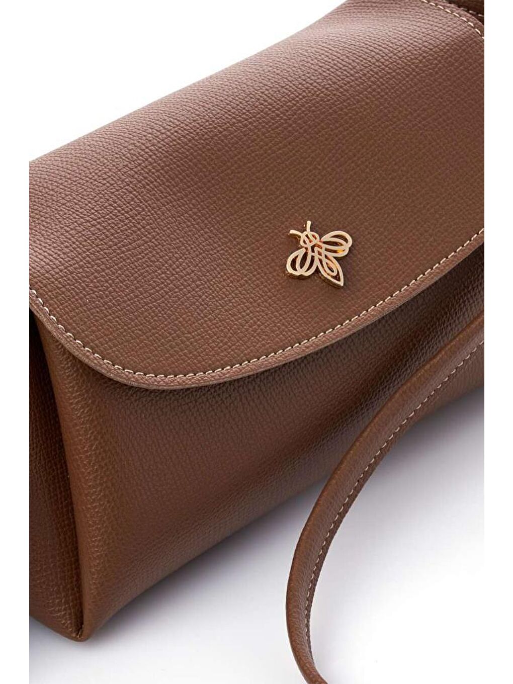 Kahverengi Ava Kadın El ve Omuz Çantası-6