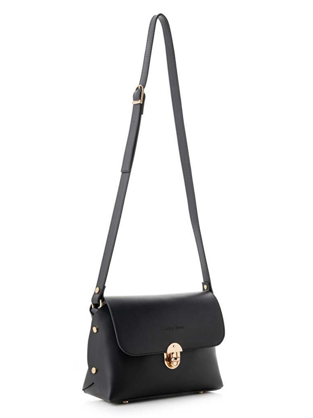 Siyah Kadın Çapraz Askılı El ve Omuz Çantası-2