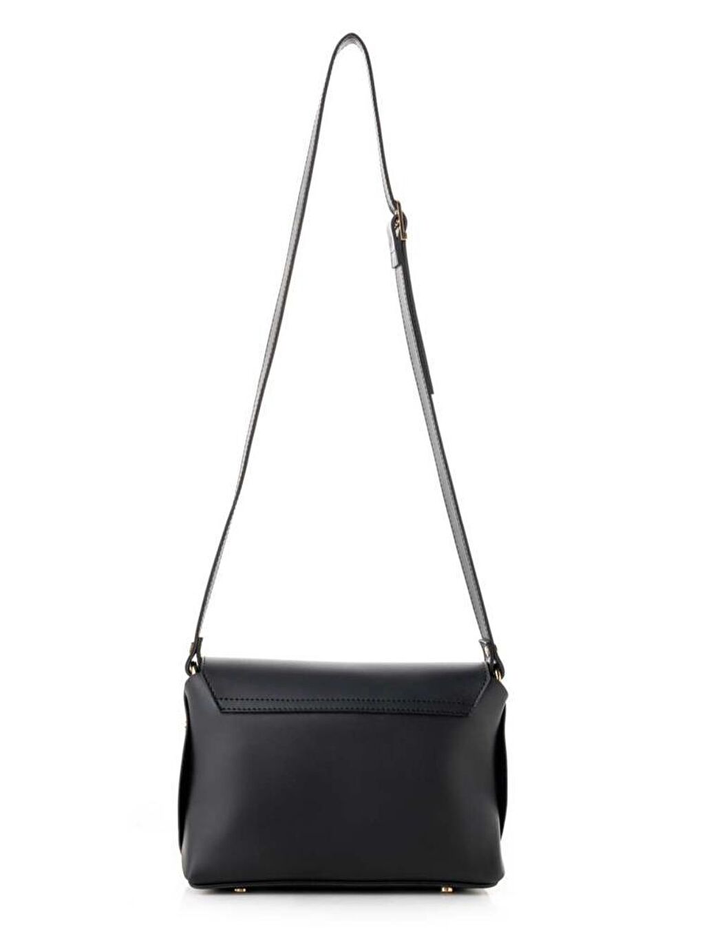 Siyah Kadın Çapraz Askılı El ve Omuz Çantası-3