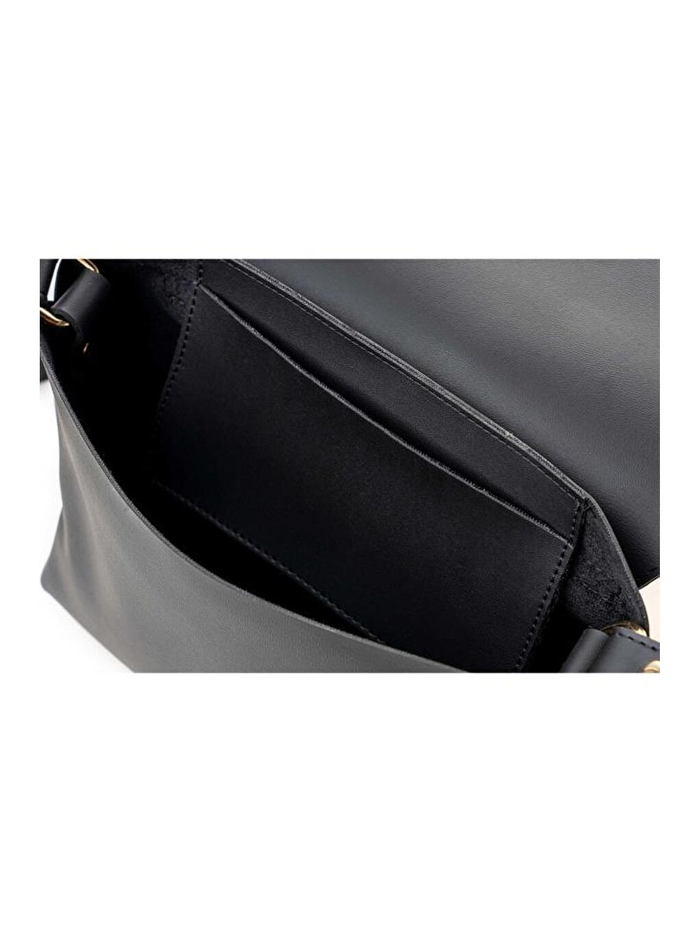 Siyah Kadın Çapraz Askılı El ve Omuz Çantası-6