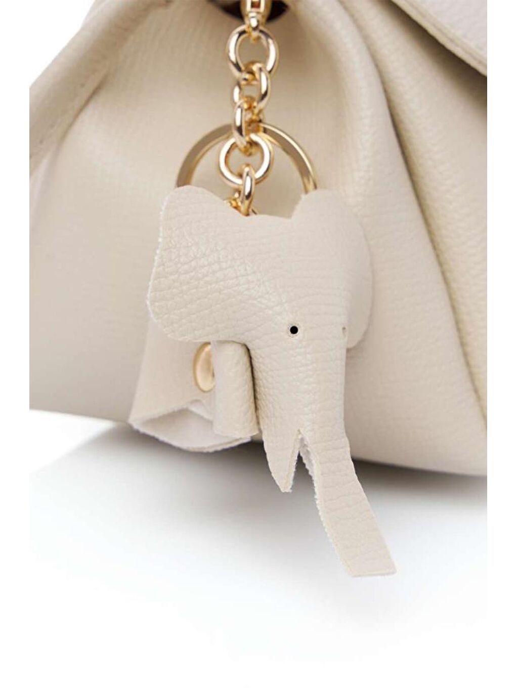 Ekru Ava Kadın El ve Omuz Çantası-6