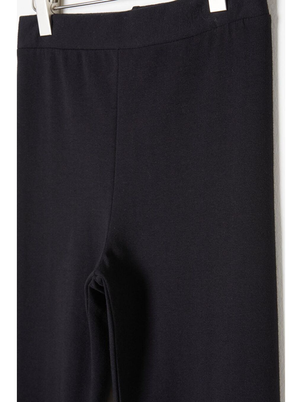 Siyah Kız Çocuk Basic Şardonlu Tayt 18994-1