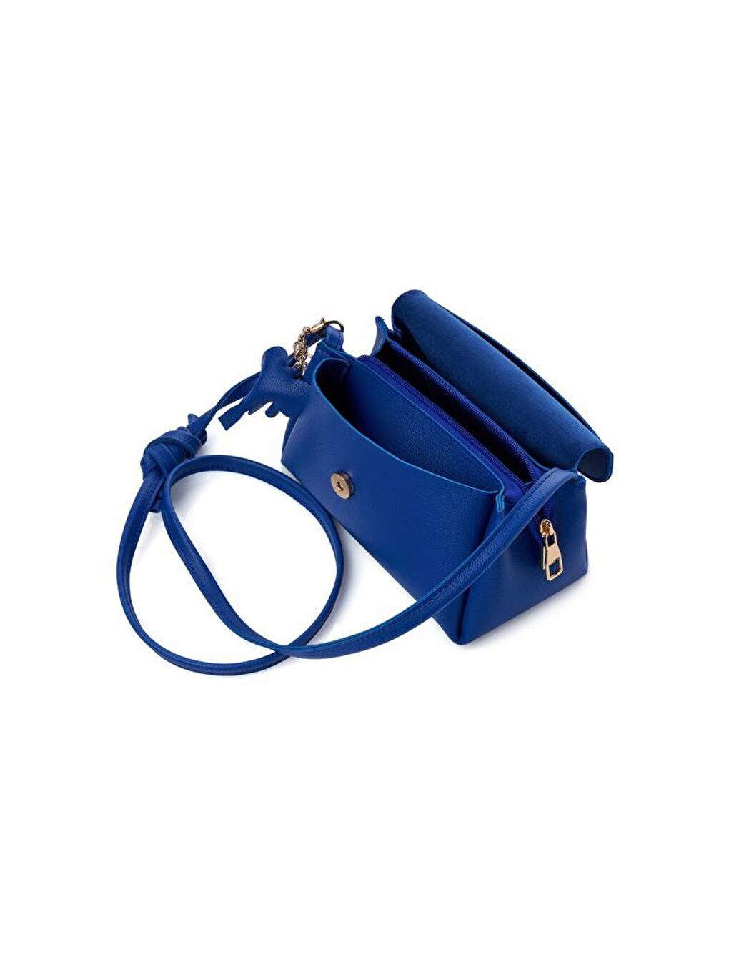 Mavi Ava Kadın El ve Omuz Çantası-5