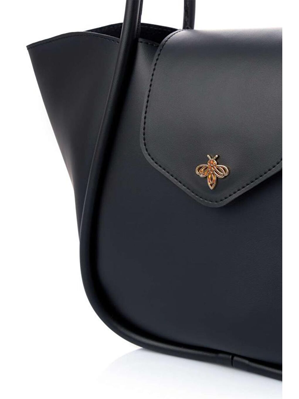 Siyah Greta Kadın El ve Omuz Çantası-5