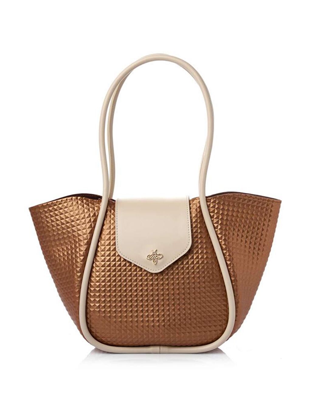 Turuncu Greta Kadın El ve Omuz Çantası