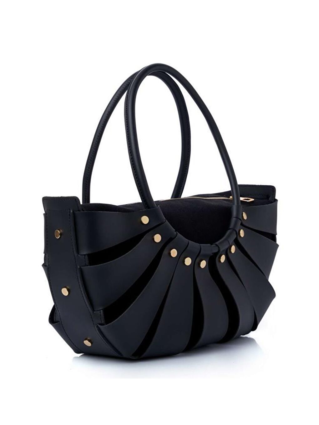 Siyah Ingrid Kadın El ve Omuz Çantası-1