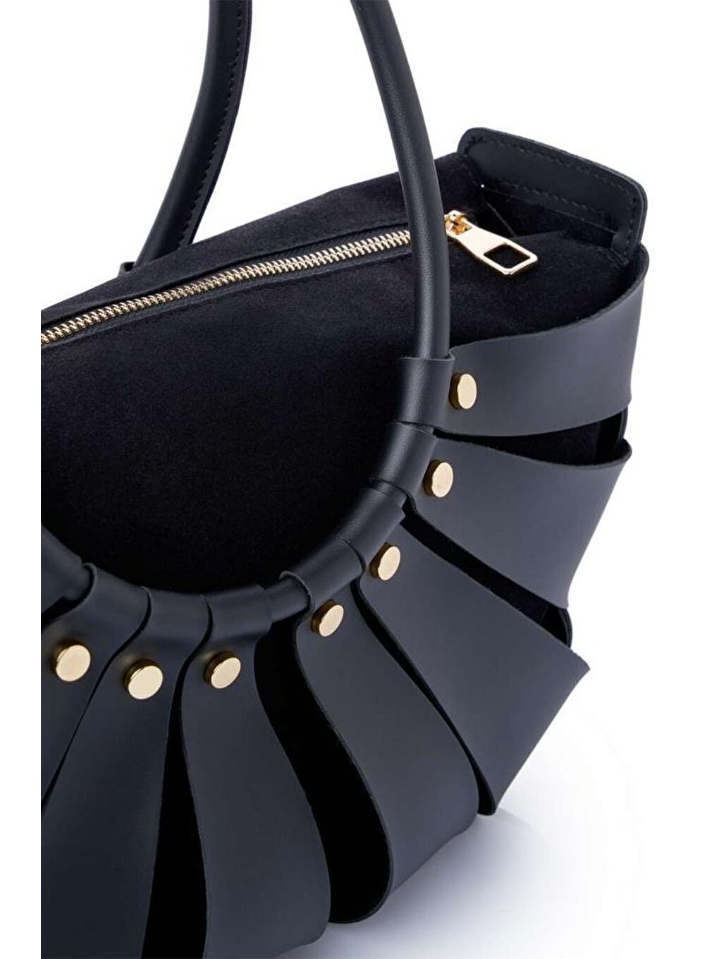 Siyah Ingrid Kadın El ve Omuz Çantası-2