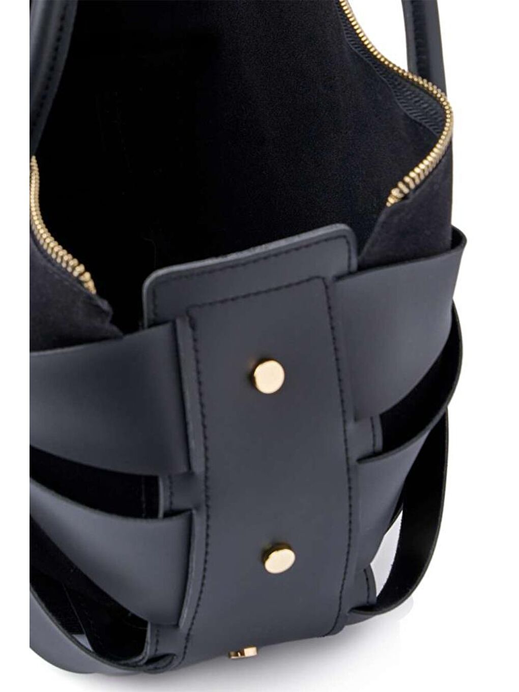 Siyah Ingrid Kadın El ve Omuz Çantası-3