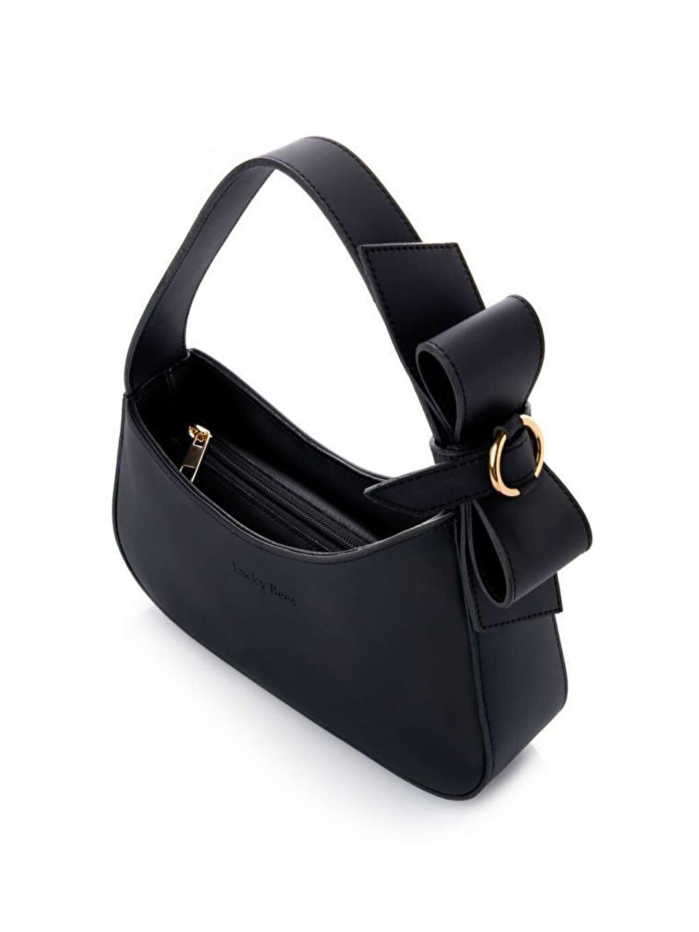 Siyah Monroe Kadın Omuz Çantası-3