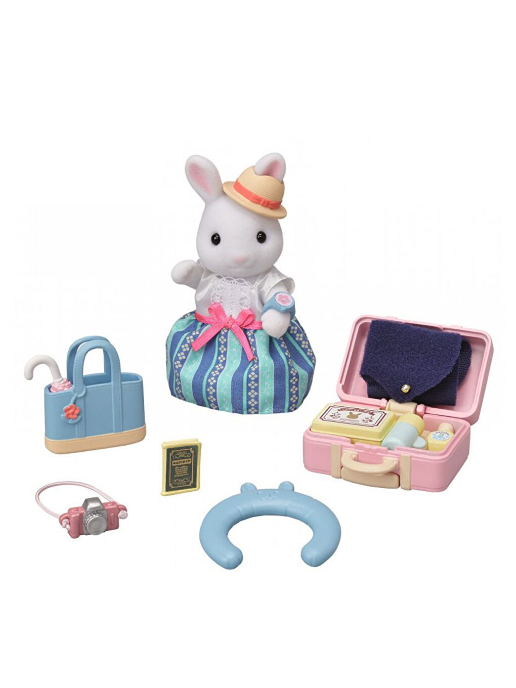 Sylvanian Families Renksiz Hafta Sonu Seyahat Seti Kar Tavşanı Anne 5641 - 1