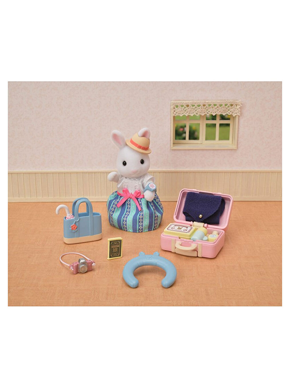 Sylvanian Families Renksiz Hafta Sonu Seyahat Seti Kar Tavşanı Anne 5641 - 5