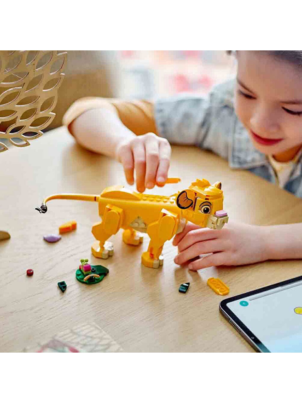 Lego Renksiz Yavru Aslan Kral Simba Eğlenceli Hediye Fikri 43243 - 5