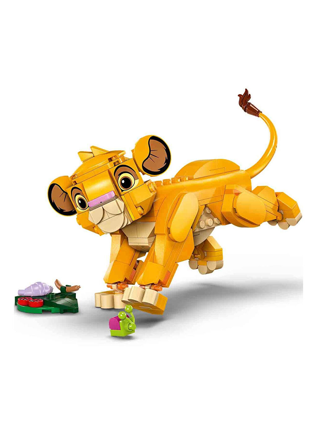 Lego Renksiz Yavru Aslan Kral Simba Eğlenceli Hediye Fikri 43243 - 1