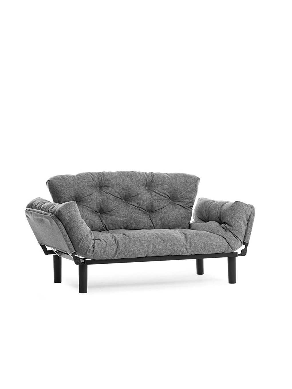 Nitta İkili Kanepe Keten Açık Gri-2