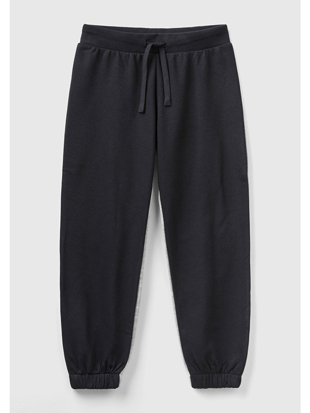 Kız Çocuk Siyah Renk Bloklu Eşofman Altı