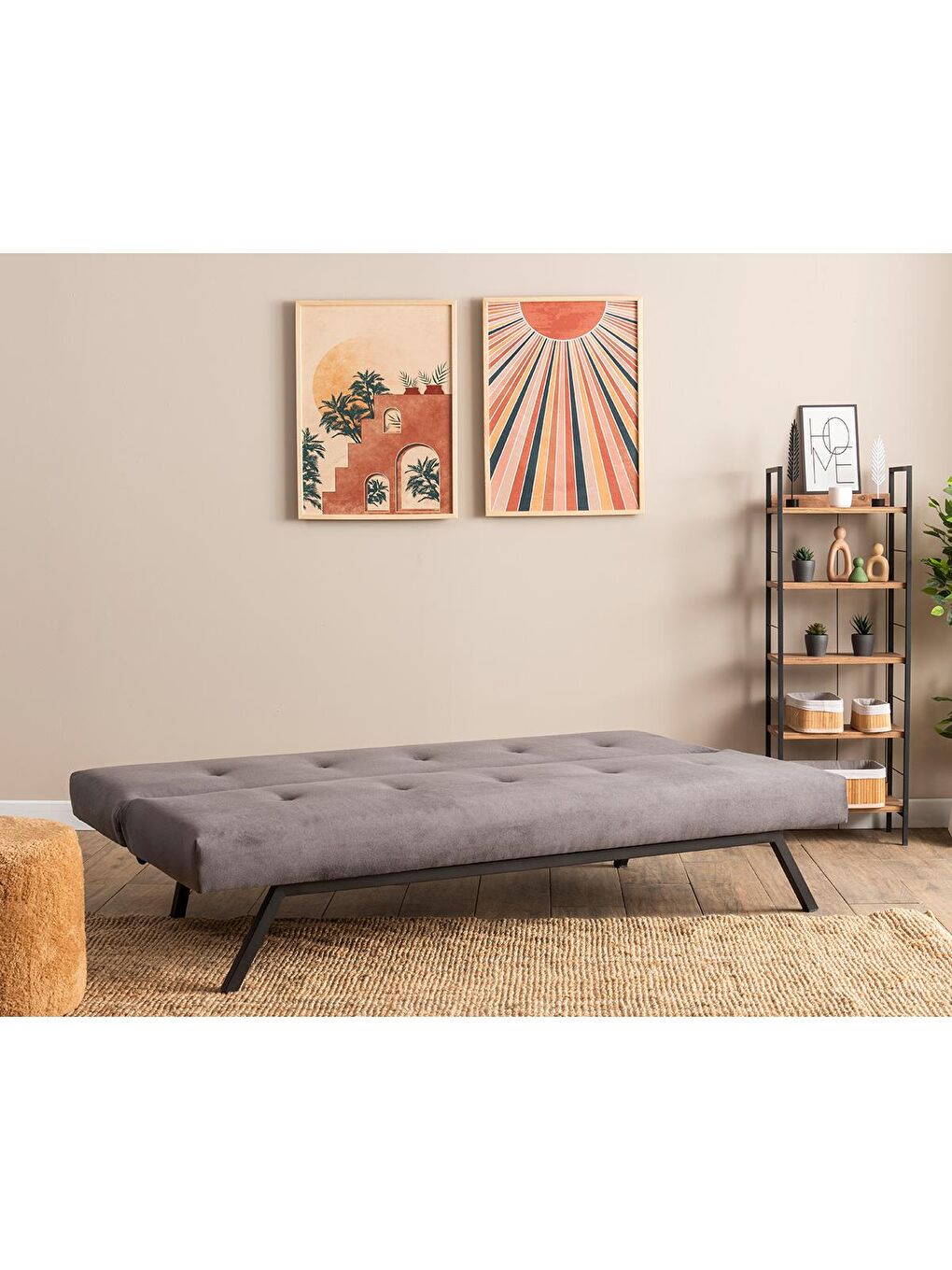 Zola Üçlü Yataklı Koltuk - Soho Gri-5