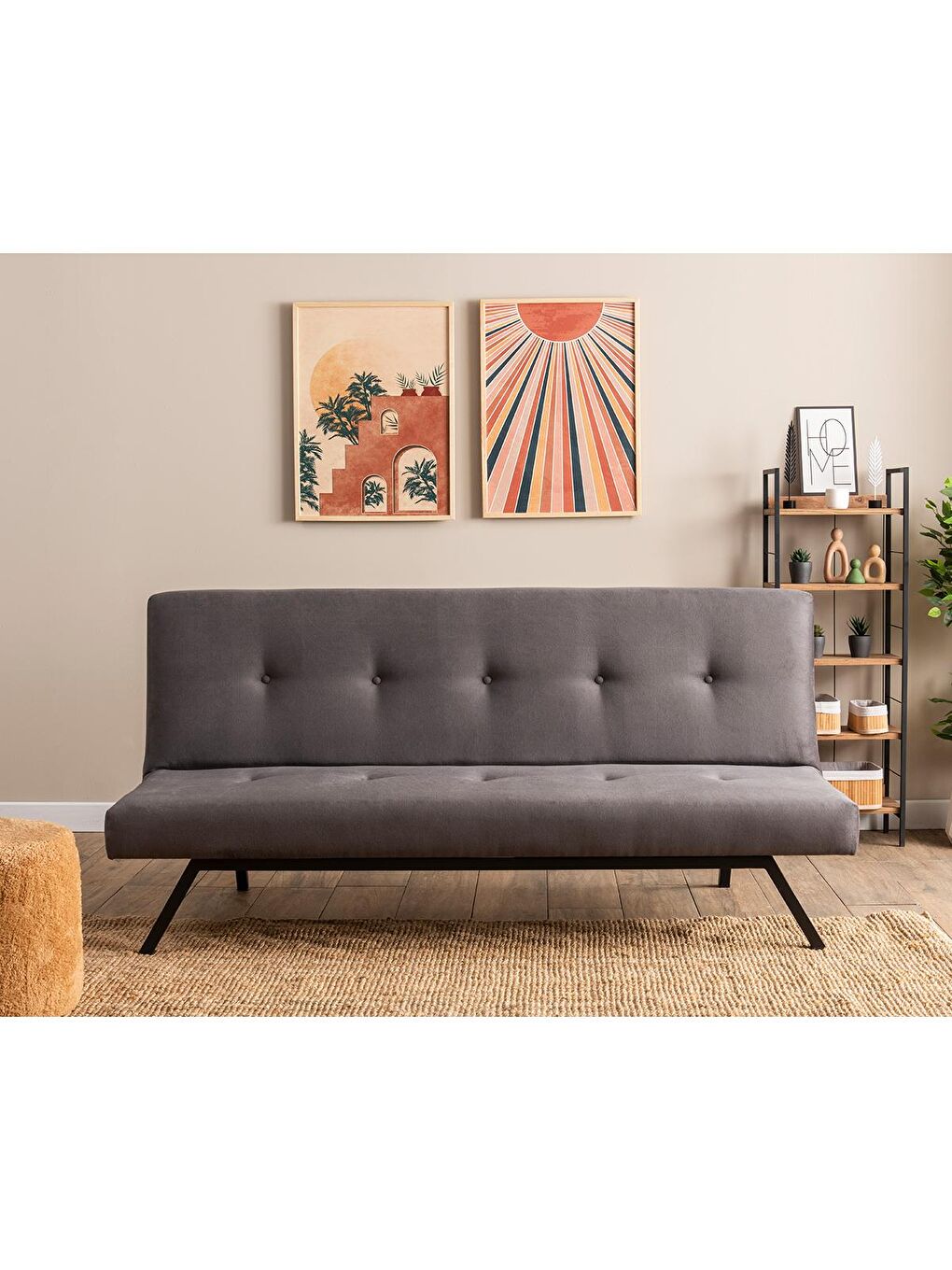 Zola Üçlü Yataklı Koltuk - Soho Gri-6