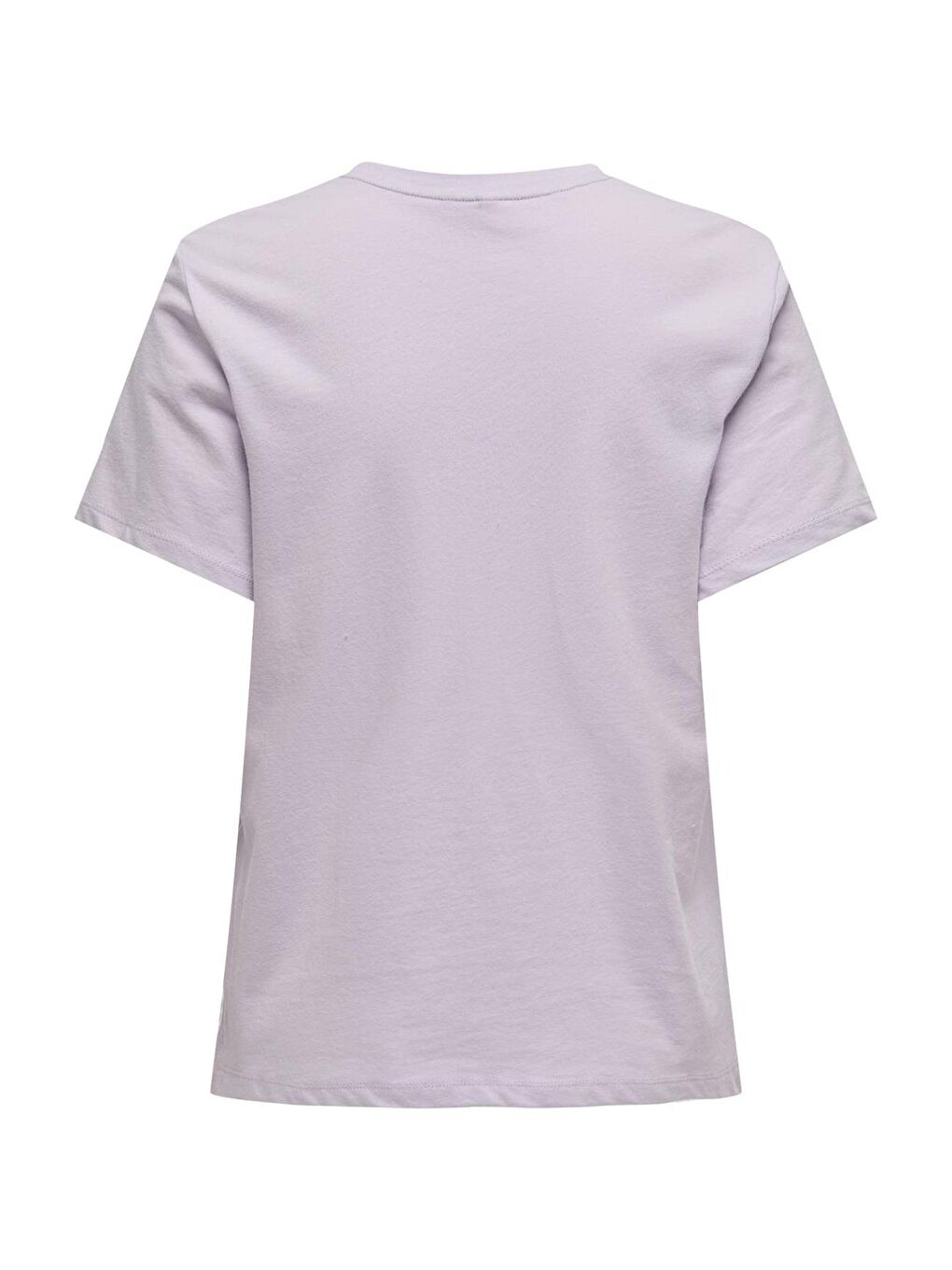 Only Pembe Leylak Onllotta Pamuklu Regular Fit Kadın T Shirt 15339251 - 1