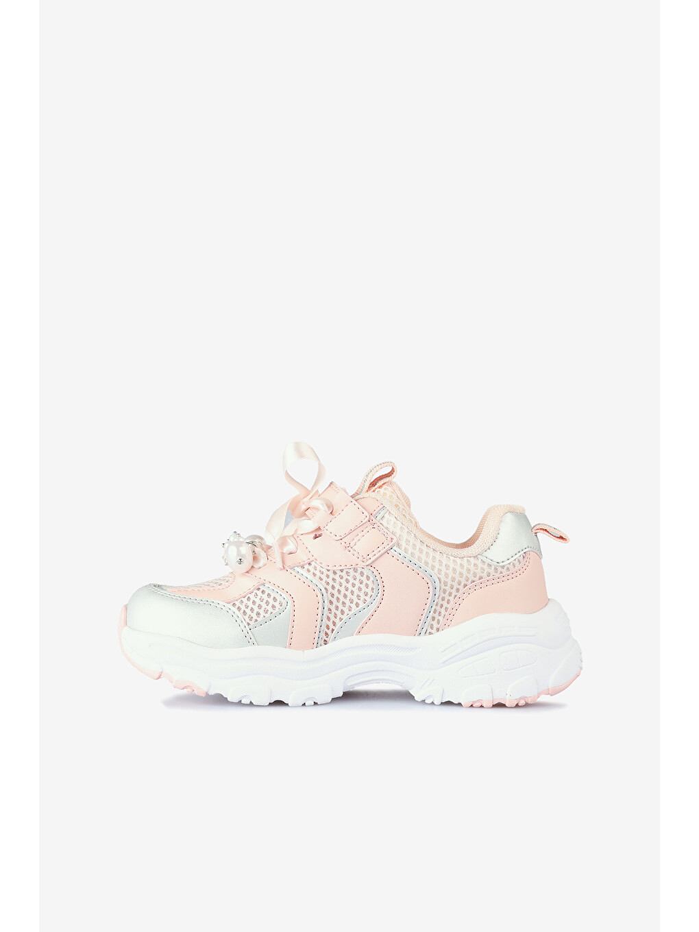 Pembe Minni Hafif Kız Çocuk Pudra Spor Ayakkabı-1