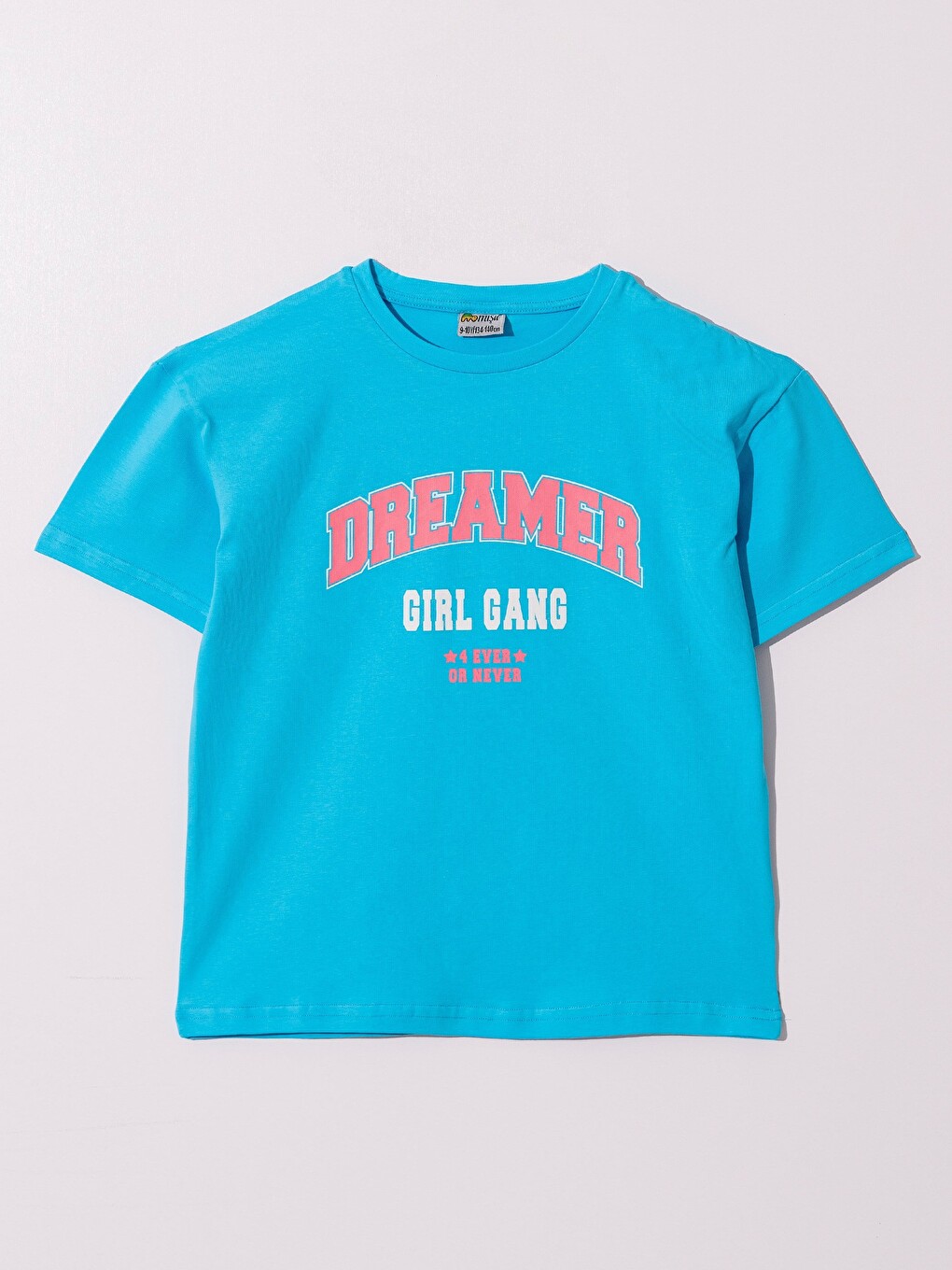 Mavi Dreamer Girl Gang Baskılı Kız Çocuk Tişört T-Shirt
