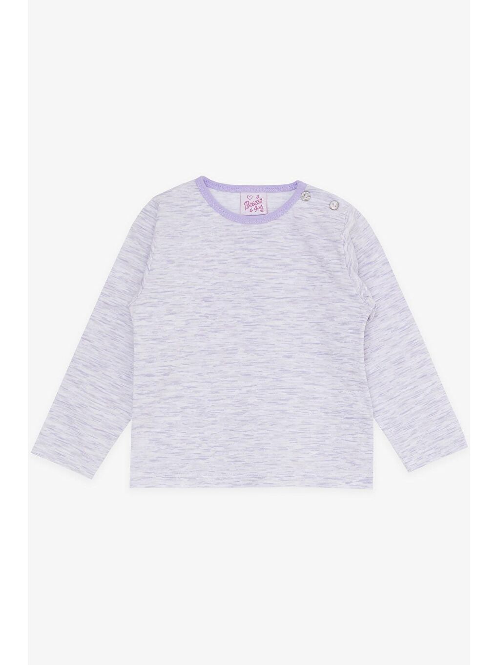 Kız Bebek Pijama Takımı Desenli Açık Lila (9 Ay-1.5 Yaş)-3