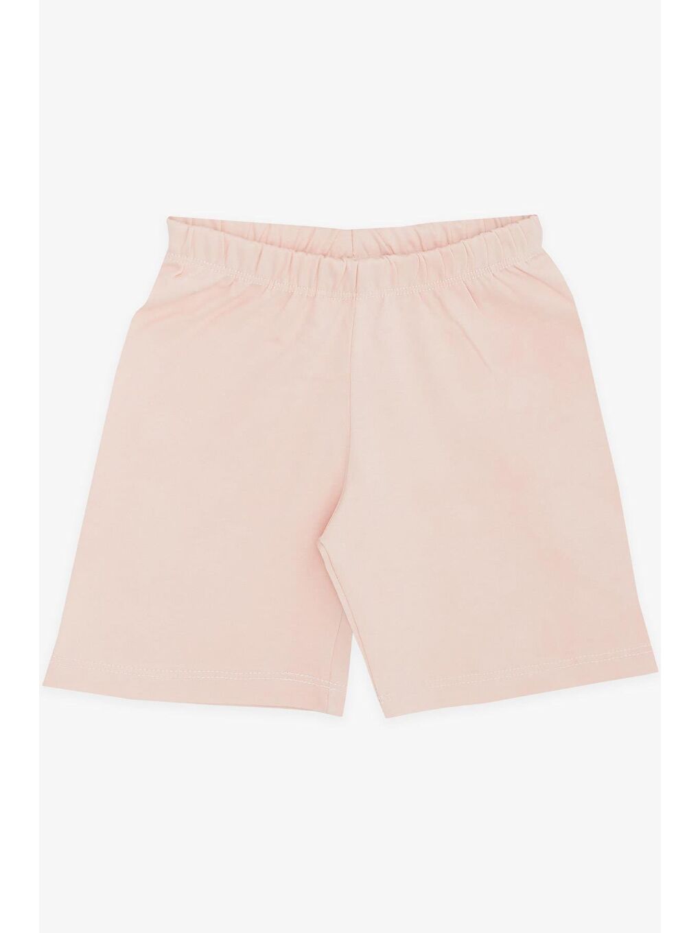 Kız Bebek Şortlu Pijama Takımı Kedicik Desenli Beyaz (9 Ay-2 Yaş)