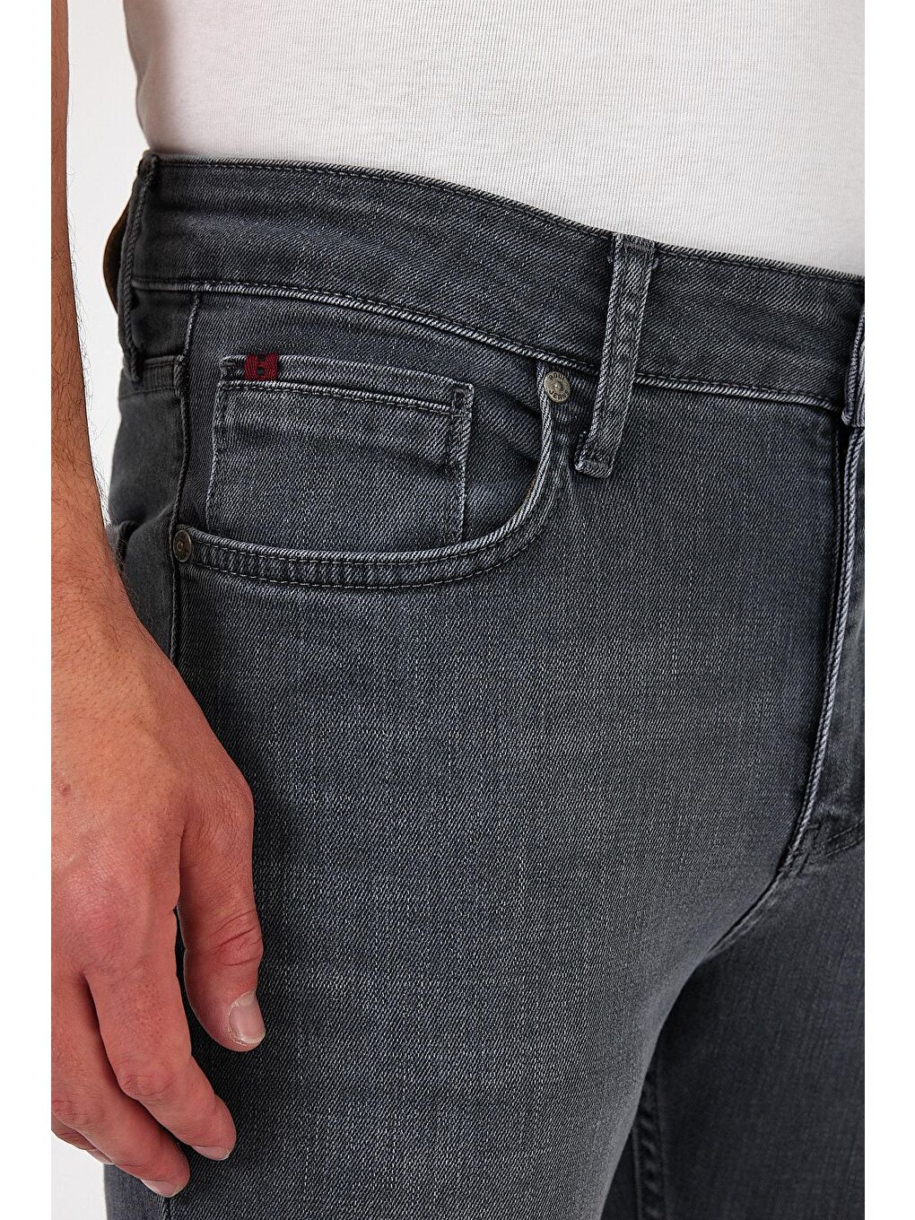 Gri Danny 172 Skinny Fit Denim Jean Pantolon 1550-2