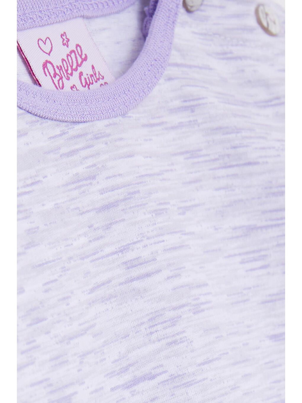 Kız Bebek Pijama Takımı Desenli Açık Lila (9 Ay-1.5 Yaş)-4