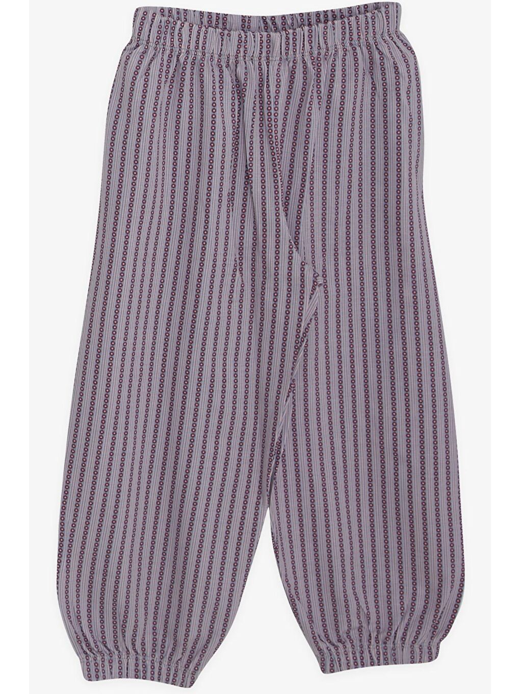 Kız Bebek Pijama Takımı Desenli Açık Lila (1 Yaş)-3