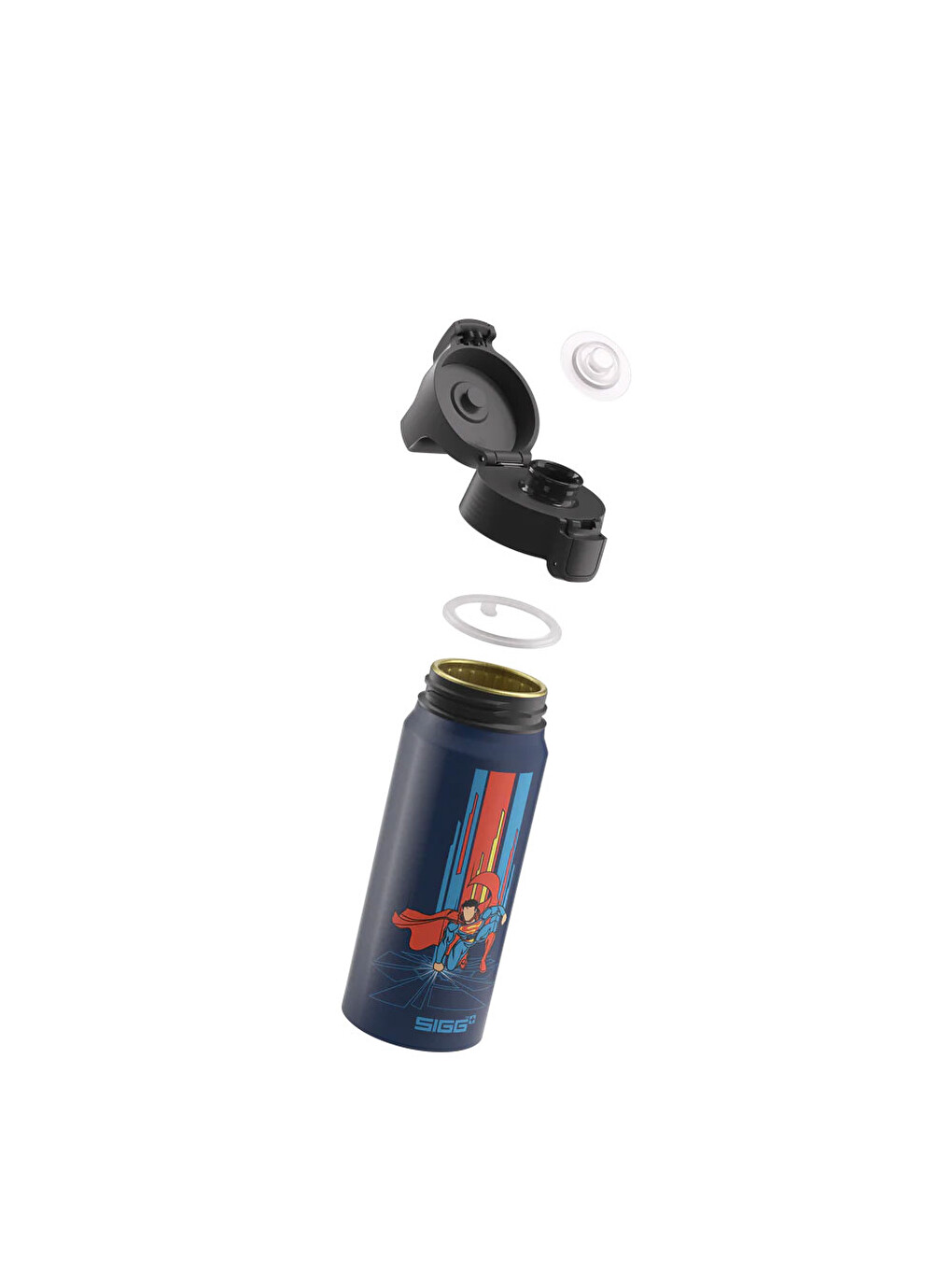Wmb One Superman Blue Çocuk Matarası 600ml 6189.90-1