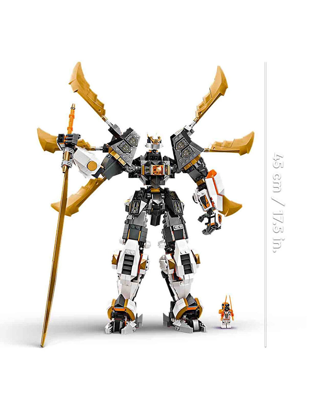 Lego Renksiz NINJAGO Cole un Titan Ejderha Robotu Macera Oyuncağı 71821 - 2