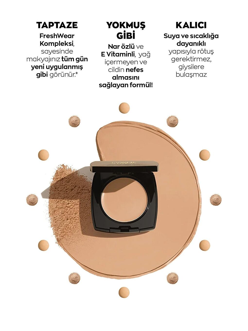 Power Stay Pata Krem Fondöten SPF20 220G Light Nude-4