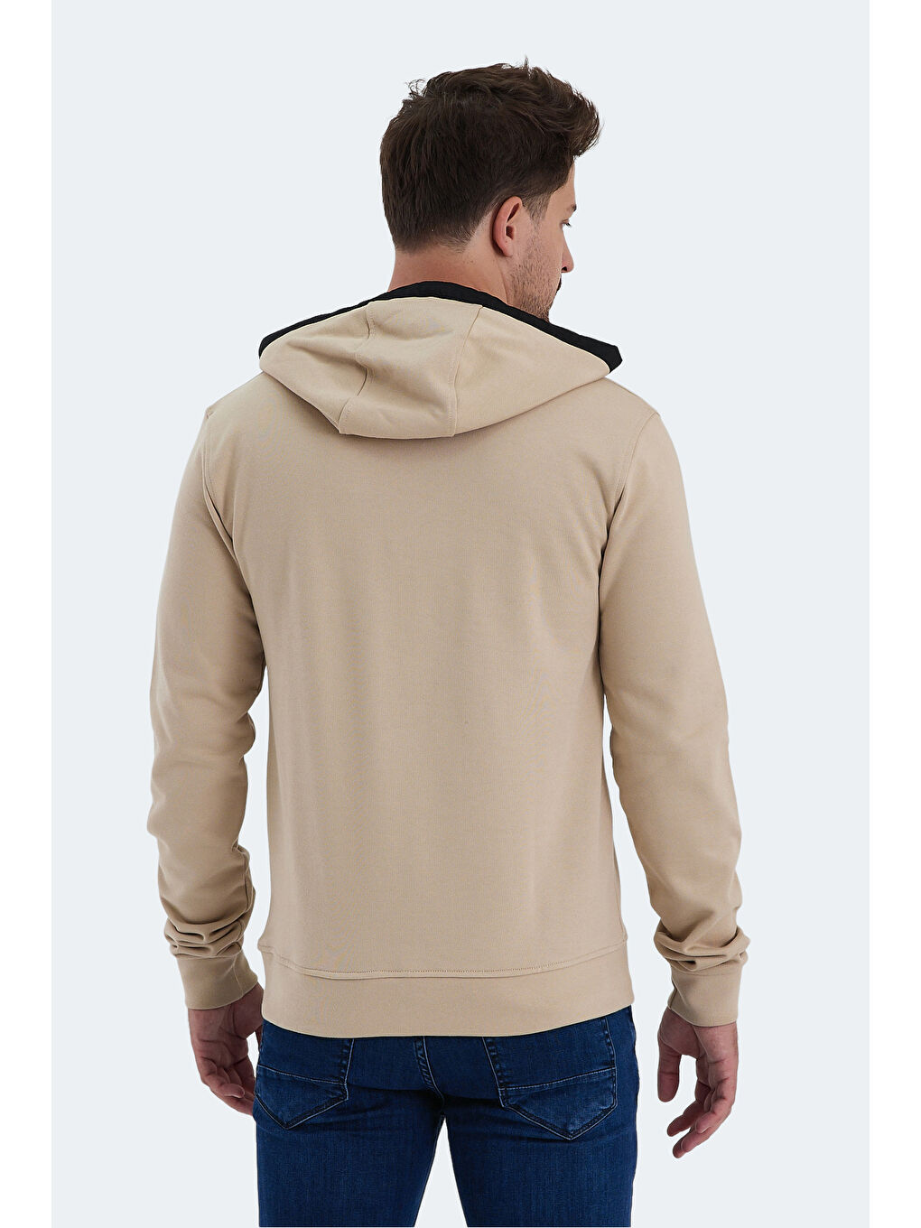 SLAZENGER Erkek Sweatshirt Bej - 1