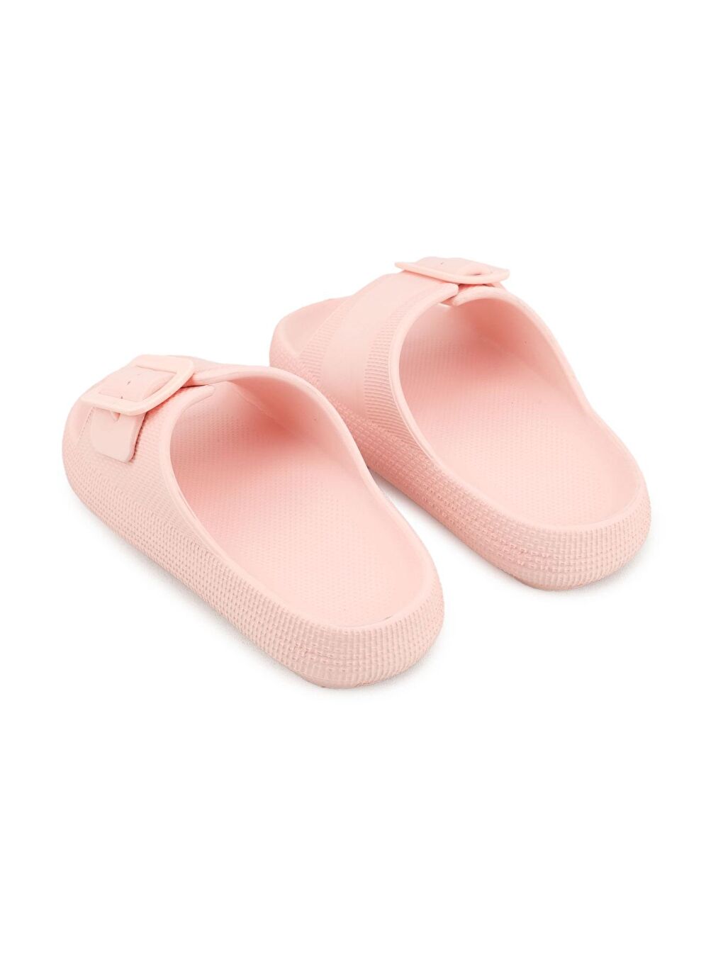 Pembe Kadın Yazlık Tek Toka Ayarlanabilir Eva Banyo Bahçe Havuz Plaj Terlik-3