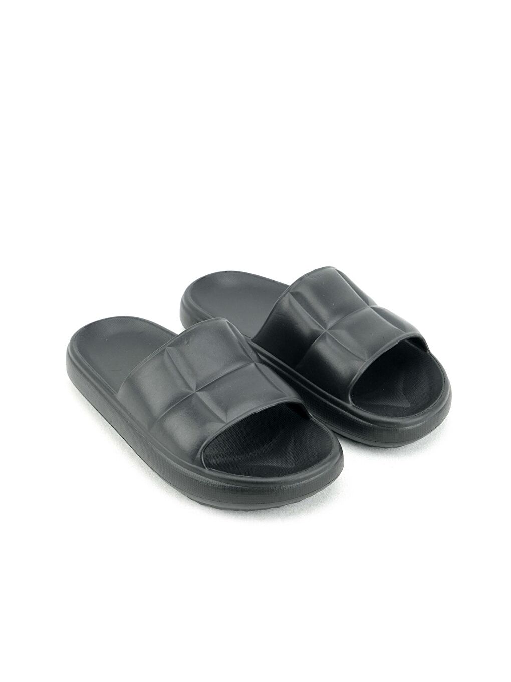 Siyah Kadın Yazlık Banyo Bahçe Havuz Terlik-2