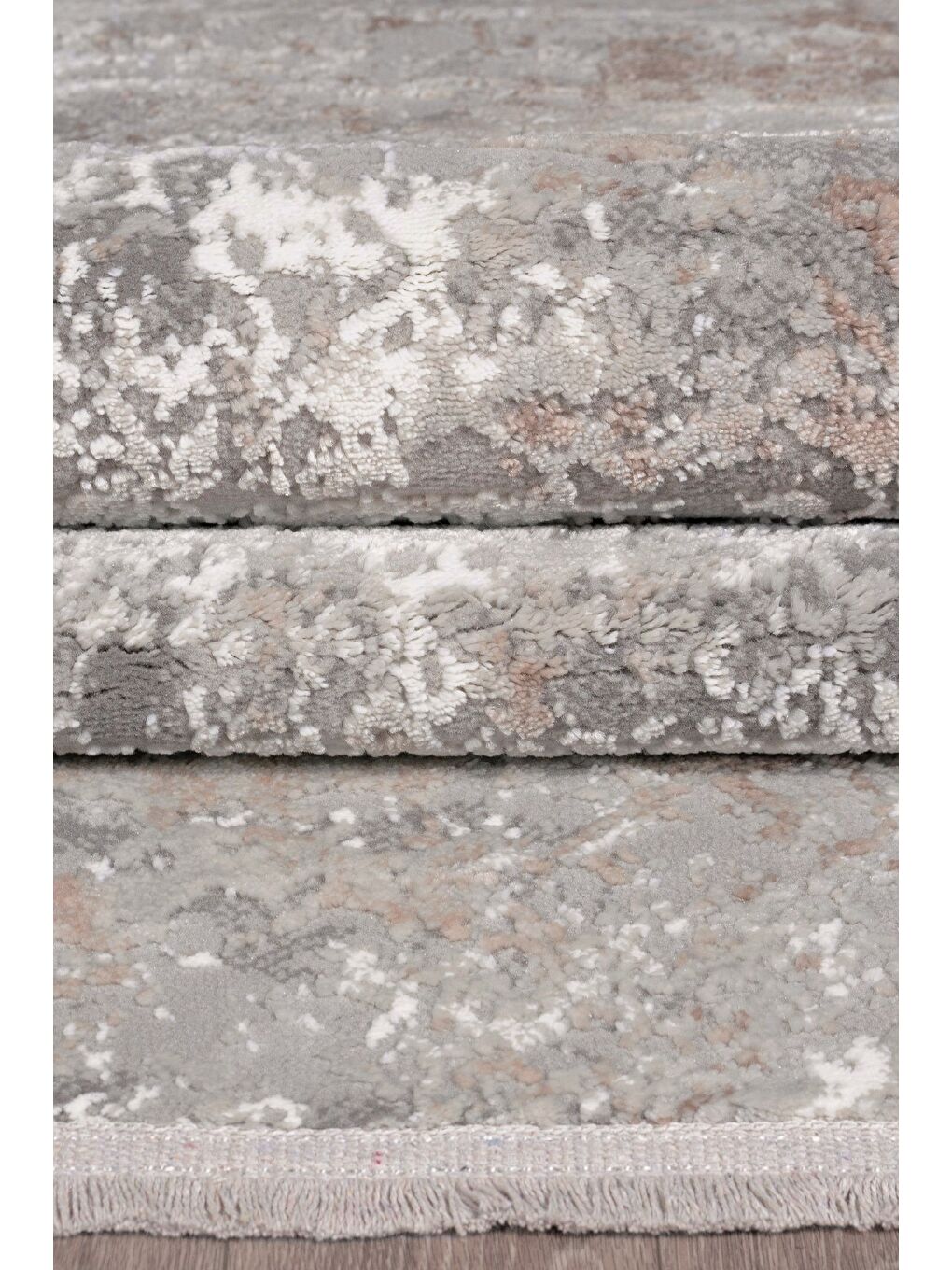 Gri Leo 2983 Modern Dokuma Halı-100x300-1