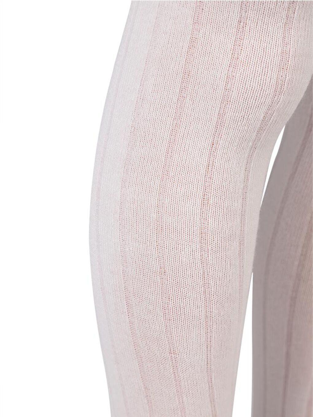 Girls Derbili Düz 3-11 Yaş Külotlu Çorap - Ekru 5-6 Yaş-1