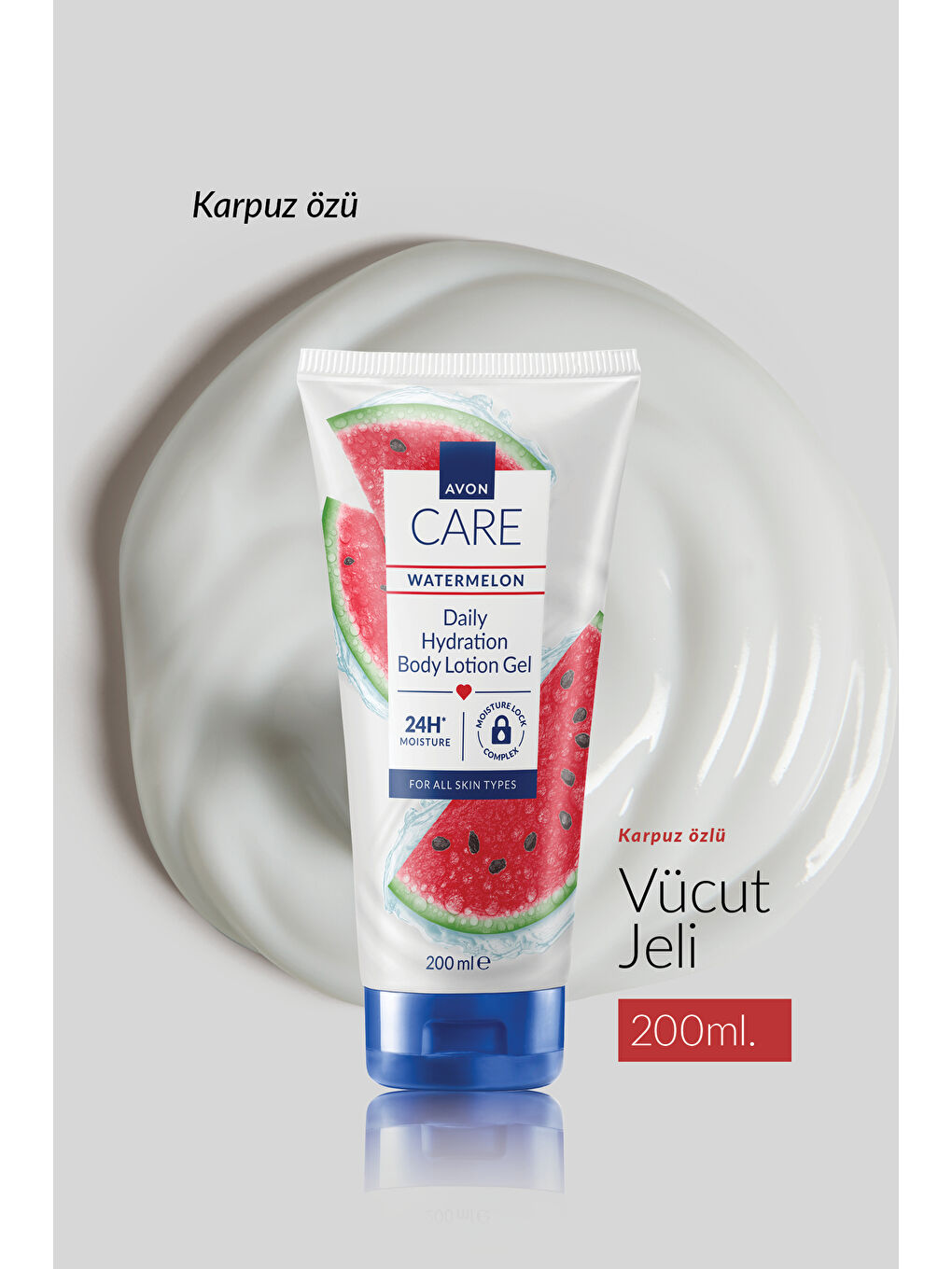 AVON Care Watermelon Karpuz Kokulu Vücut Nemlendirici Paketi - 3